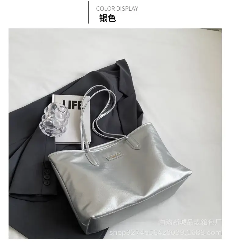 Silver Crossbody Tote Bag Women 2023 Summer Fashion β feature 13
