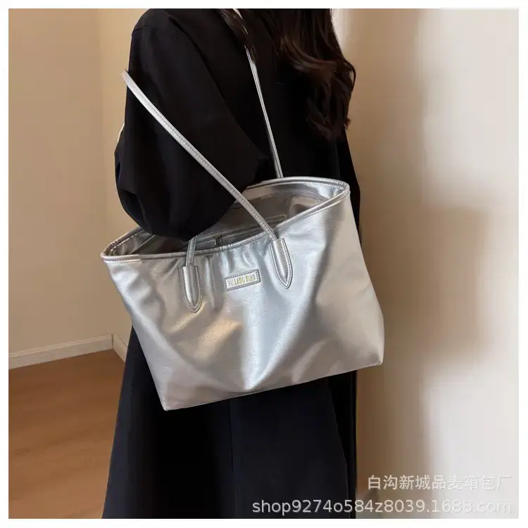 Silver Crossbody Tote Bag Women 2023 Summer Fashion β feature 18