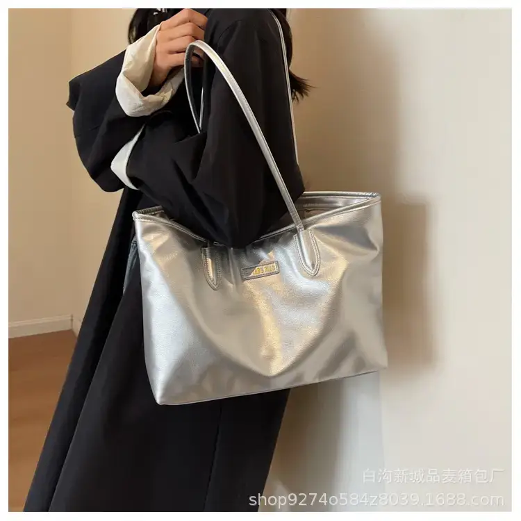 Silver Crossbody Tote Bag Women 2023 Summer Fashion β feature 19