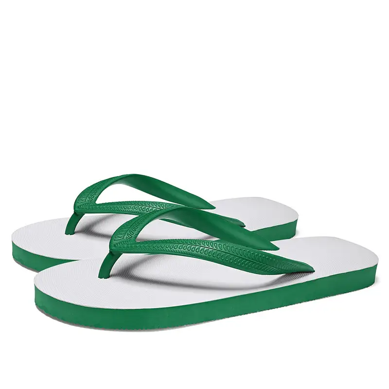 Cool Road Summer Men's Red Slip-On Flip Flops