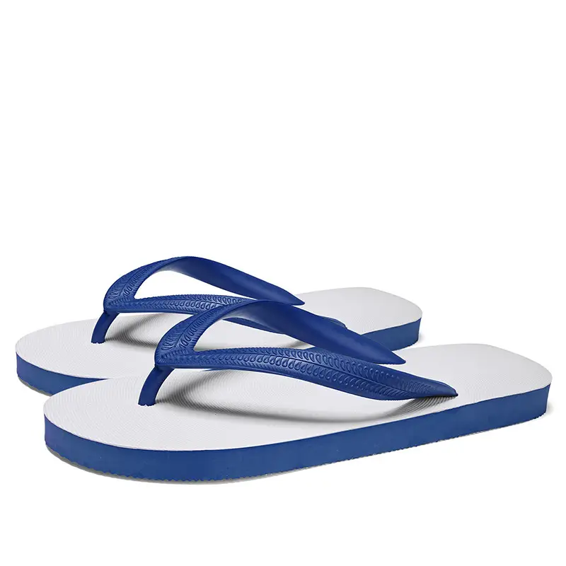 Cool Road Summer Men's Red Slip-On Flip Flops