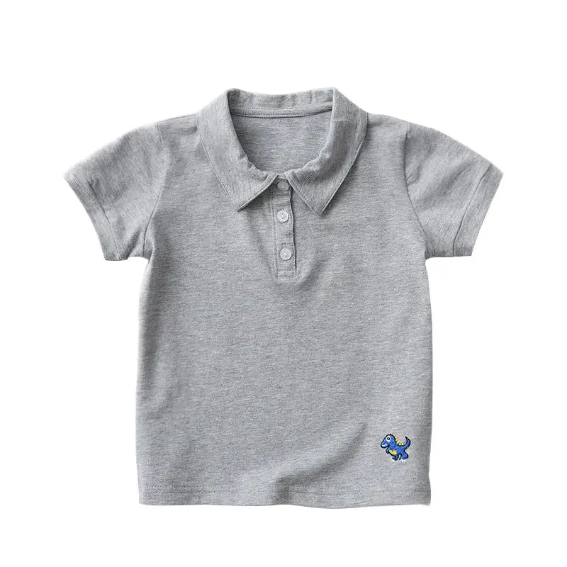 Children's Cotton Polo T-Shirts Set of 3 - Image 11
