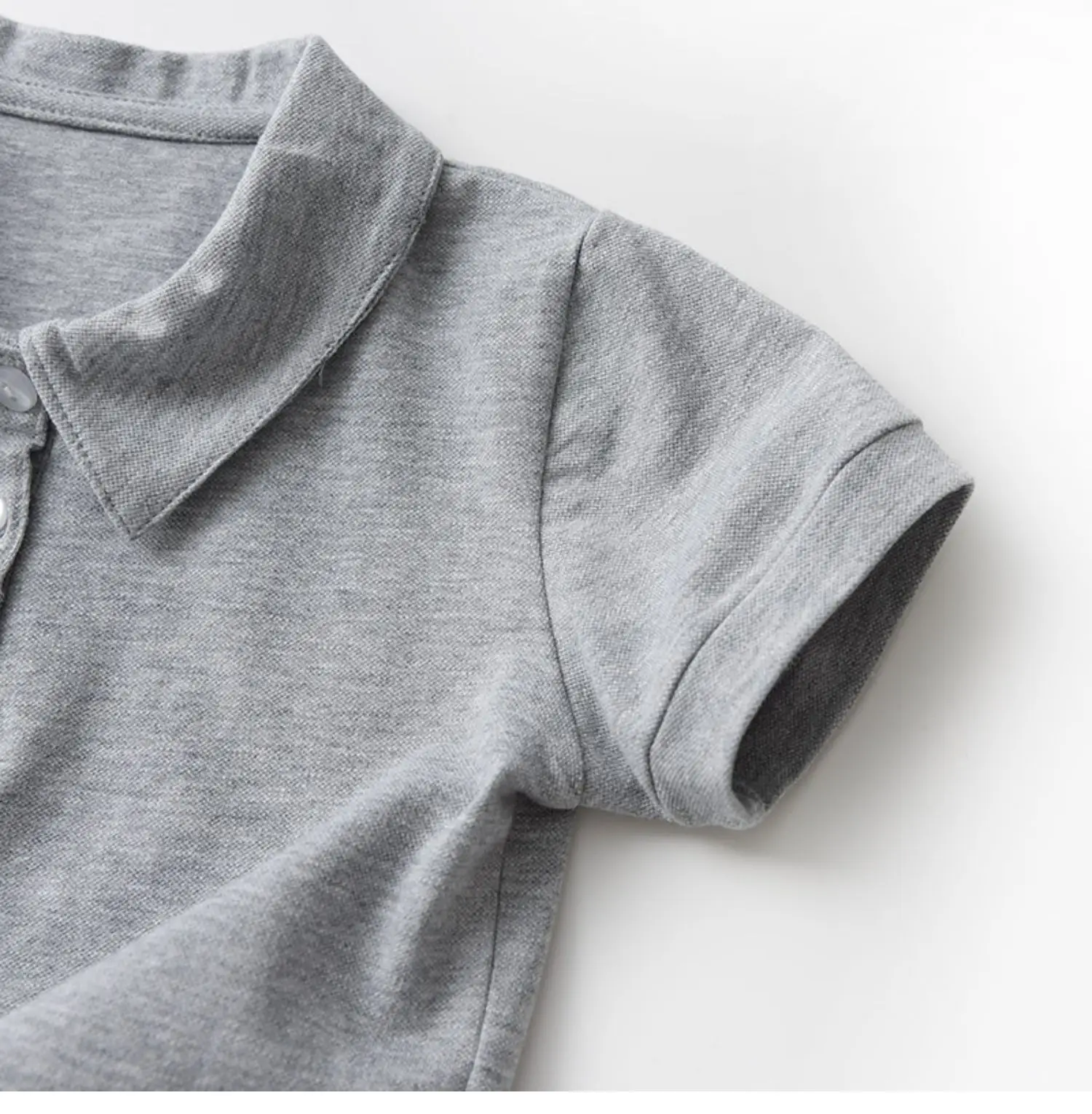 Children's Cotton Polo T-Shirts Set of 3 — feature 14