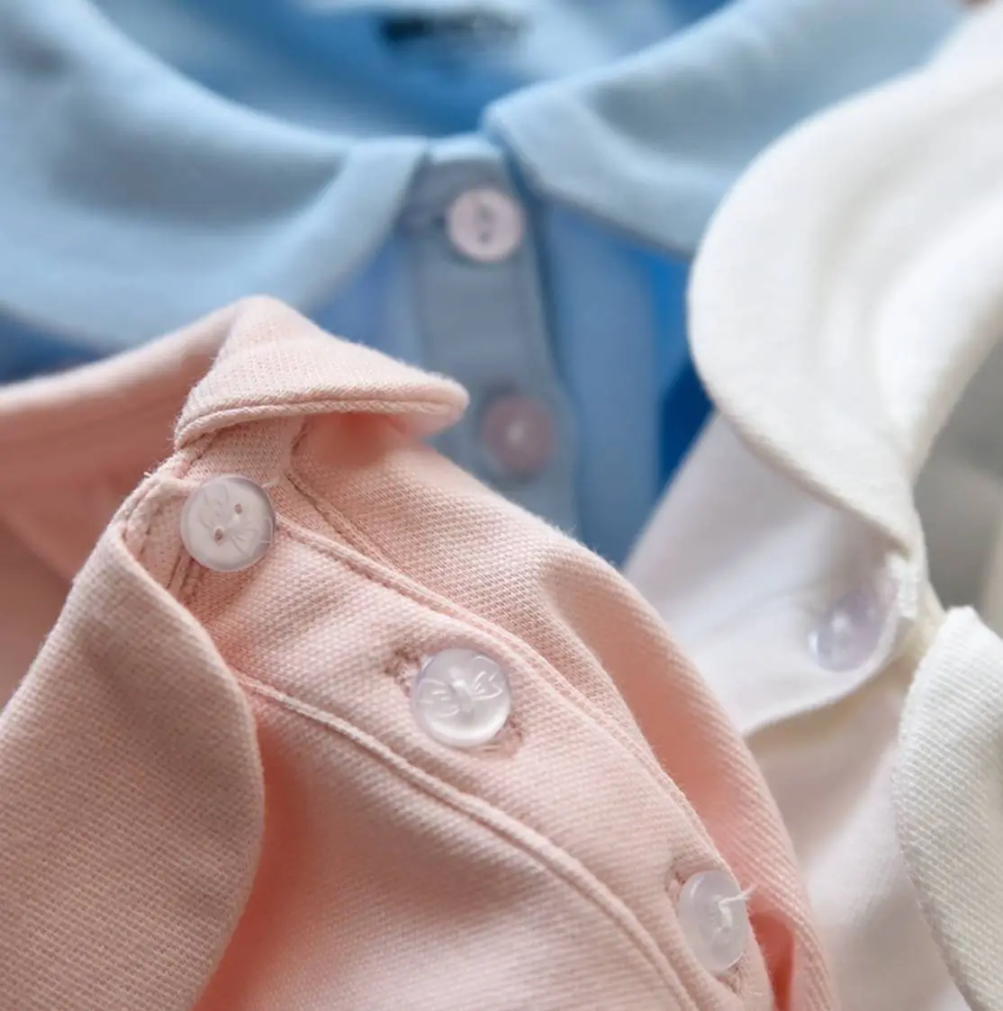 Children's Cotton Polo T-Shirts Set of 3 — feature 25
