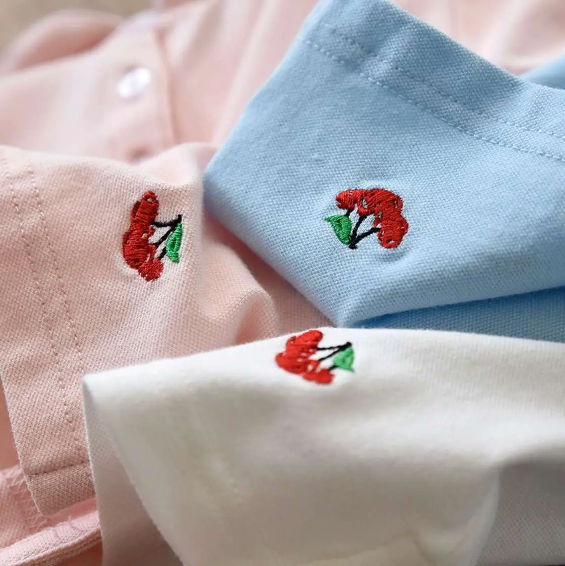 Children's Cotton Polo T-Shirts Set of 3 — feature 26