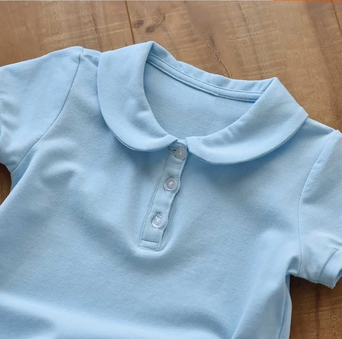 Children's Cotton Polo T-Shirts Set of 3 — feature 28