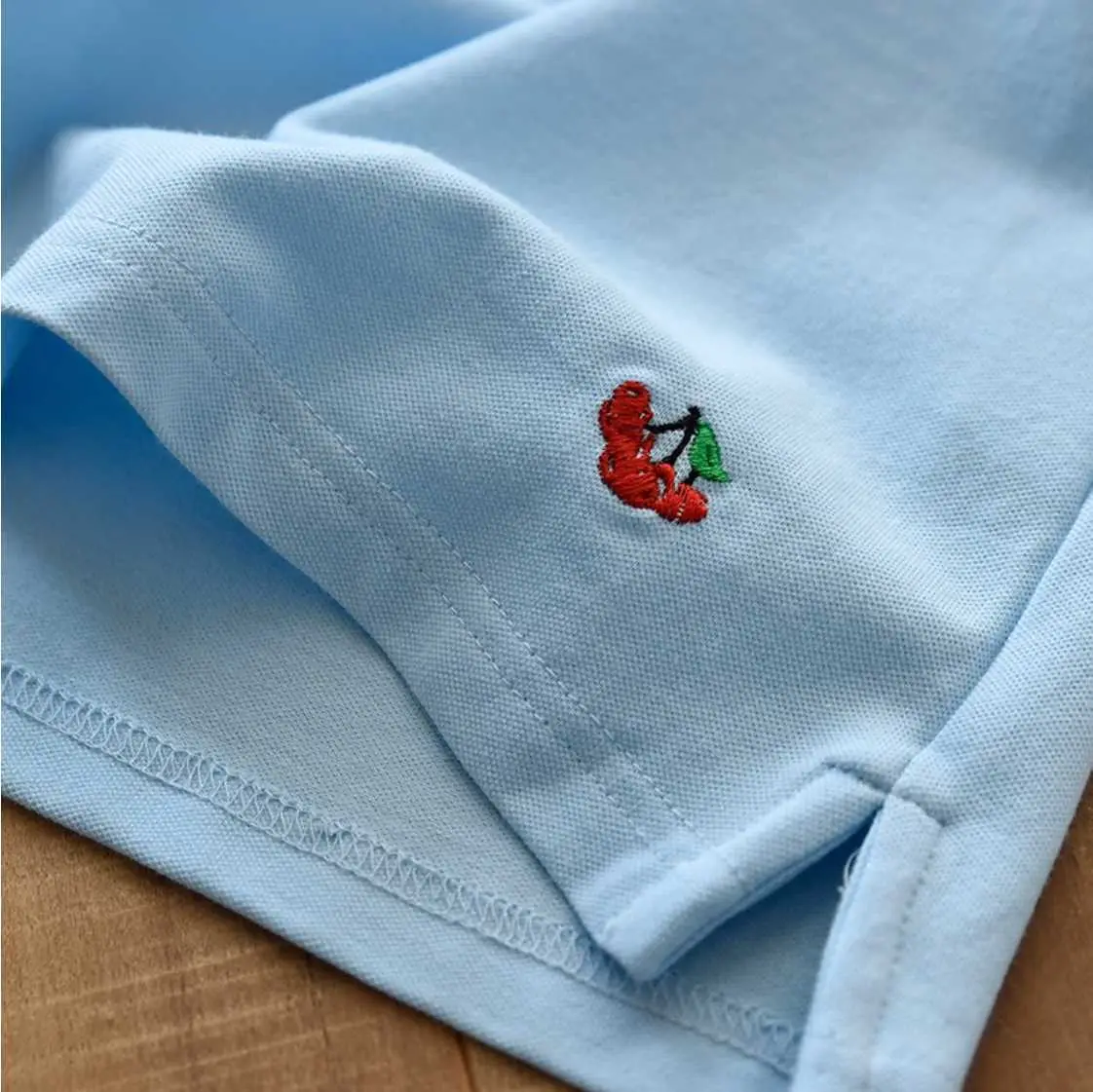 Children's Cotton Polo T-Shirts Set of 3 — feature 30