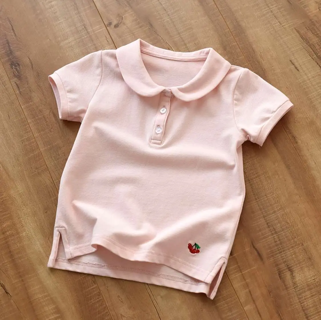 Children's Cotton Polo T-Shirts Set of 3 — feature 31
