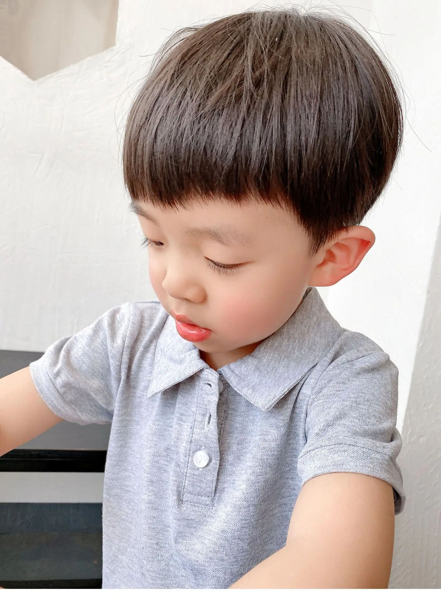 Children's Cotton Polo T-Shirts Set of 3 — feature 5