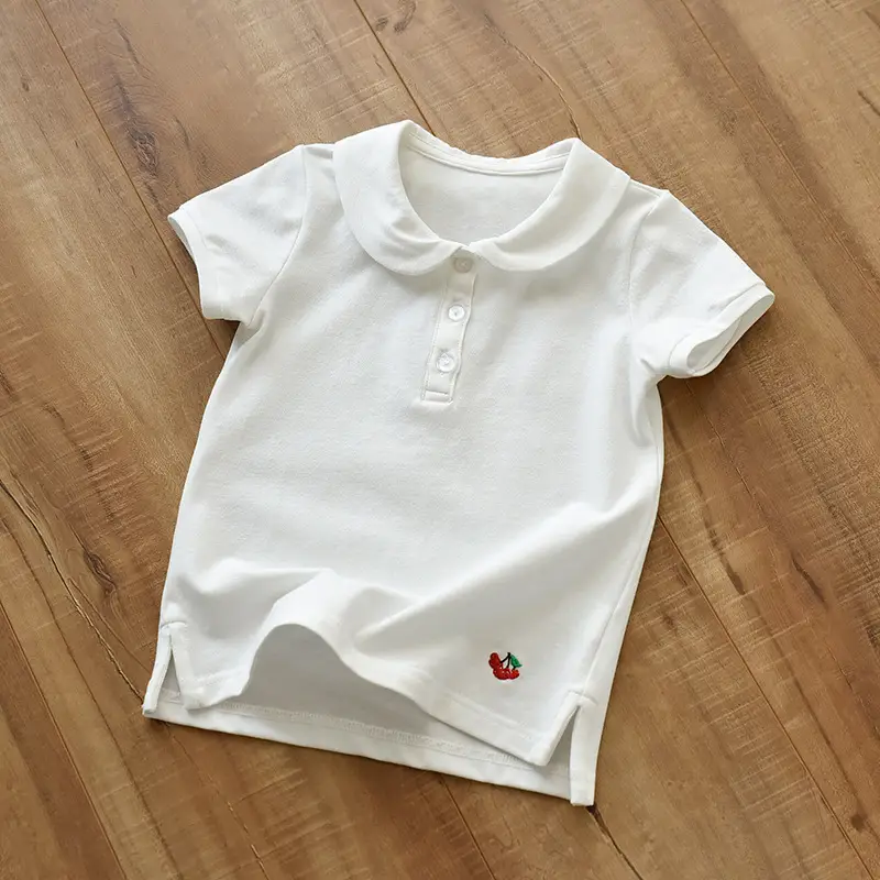 Children's Cotton Polo T-Shirts Set of 3 - Image 5