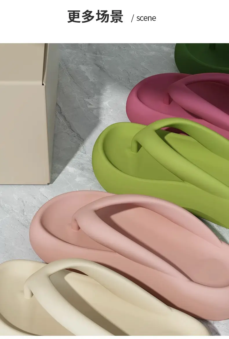 Women's Pink EVA Flip Flops 2023 Summer — feature 17