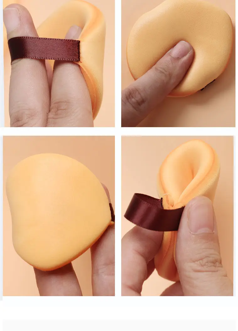 Leather Puff Foundation Cream Dual Use Sponge Beauty Egg — feature 12