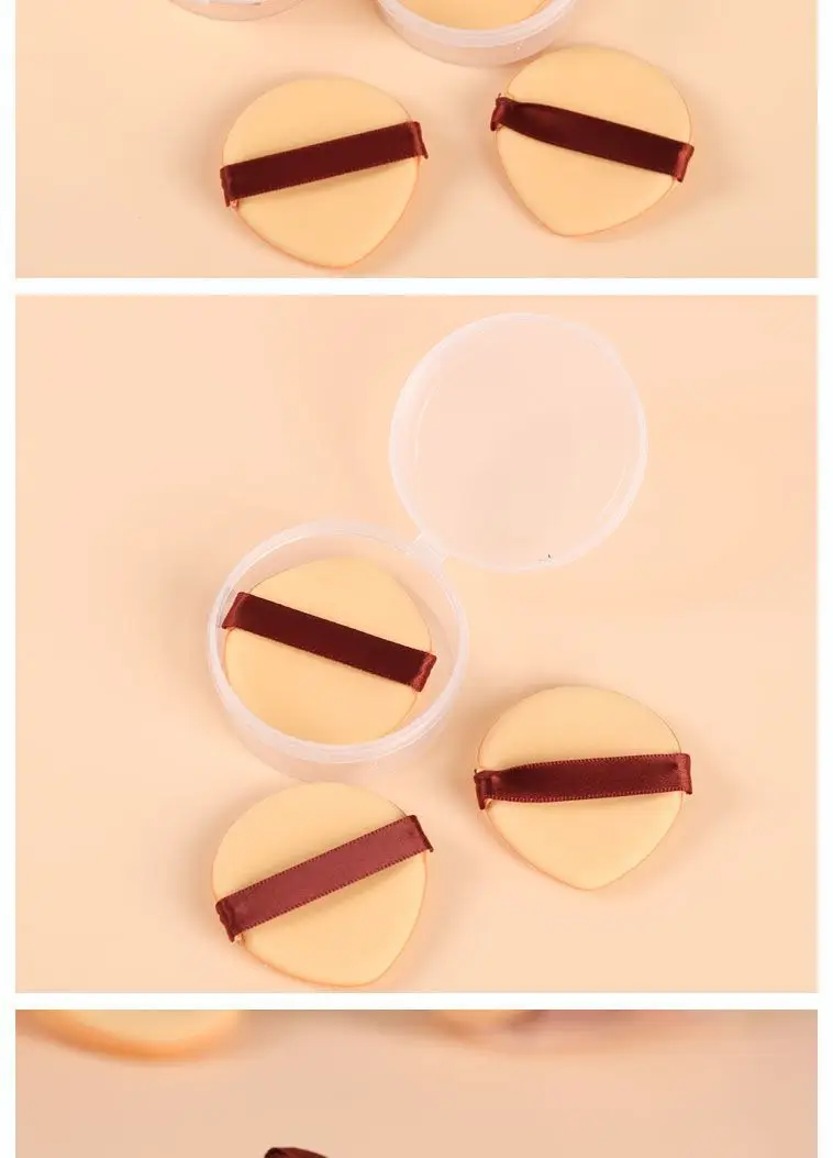 Leather Puff Foundation Cream Dual Use Sponge Beauty Egg — feature 14