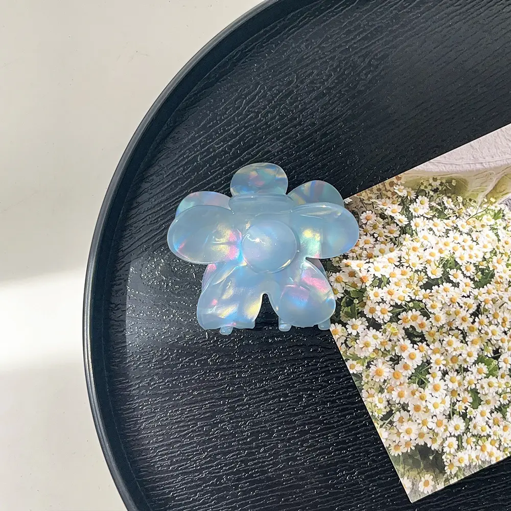 South Korea Dongdaemun New Hairpin Female Ins Acrylic High Sense Back Head Updo Shark Clip Simple Grip - Image 42