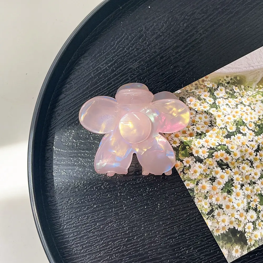 South Korea Dongdaemun New Hairpin Female Ins Acrylic High Sense Back Head Updo Shark Clip Simple Grip - Image 44