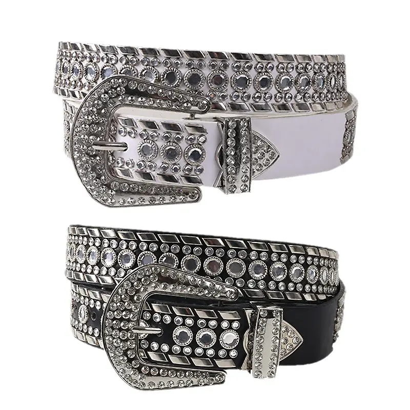 Rhinestone Ethnic Waist Belt Women's Retro Decorative - Image 7
