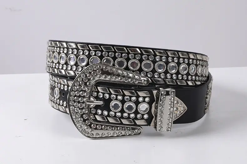 Rhinestone Ethnic Waist Belt Women's Retro Decorative โ feature 5