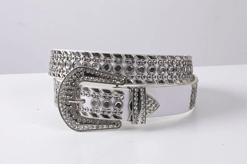 Rhinestone Ethnic Waist Belt Women's Retro Decorative โ feature 7