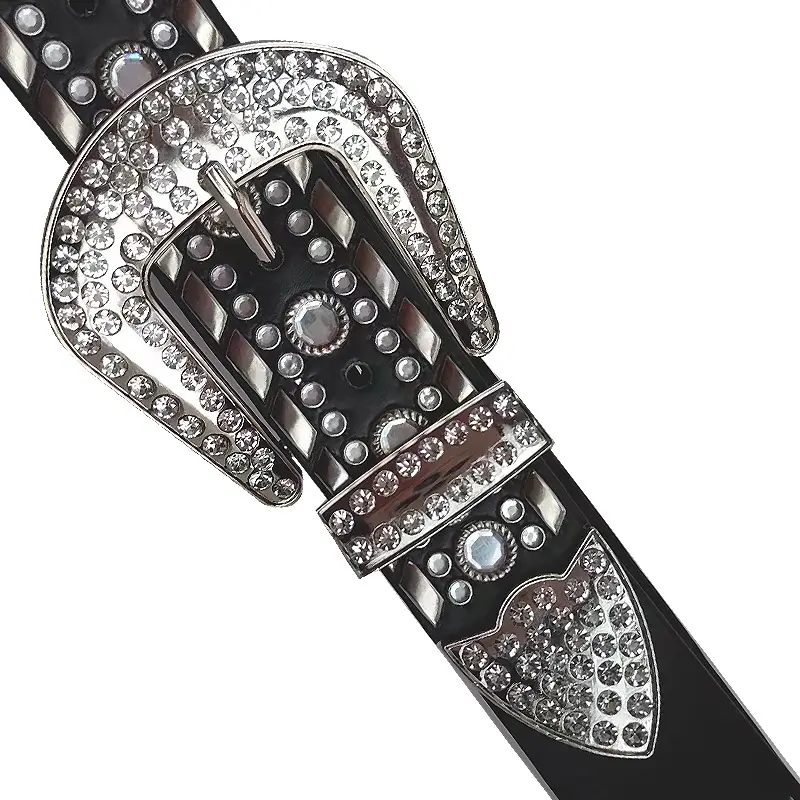 Rhinestone Ethnic Waist Belt Women's Retro Decorative โ feature 9