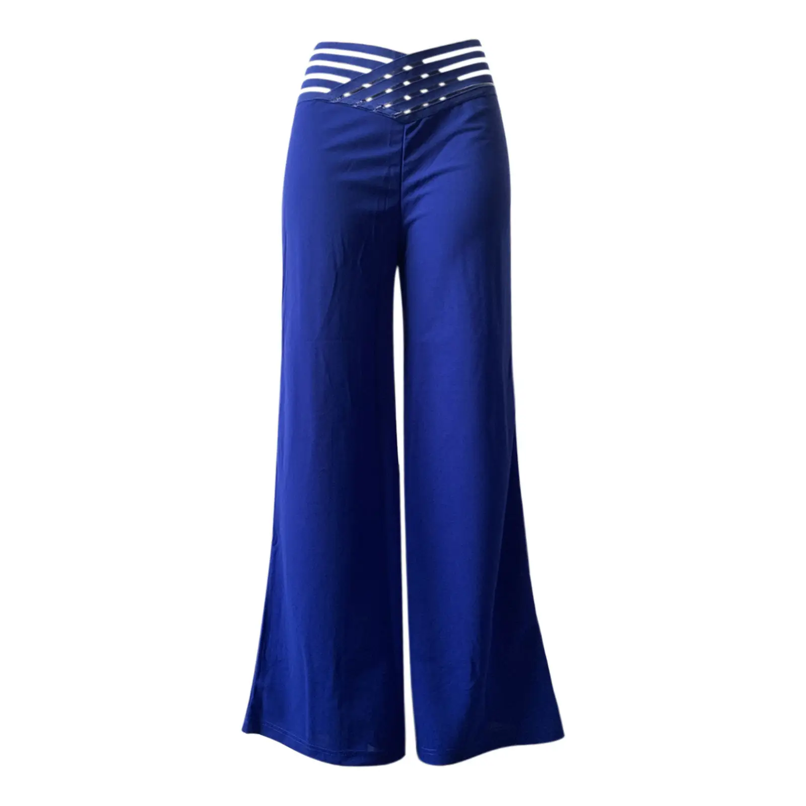 2023 Yellow Wide-leg Trousers for Women — feature 2