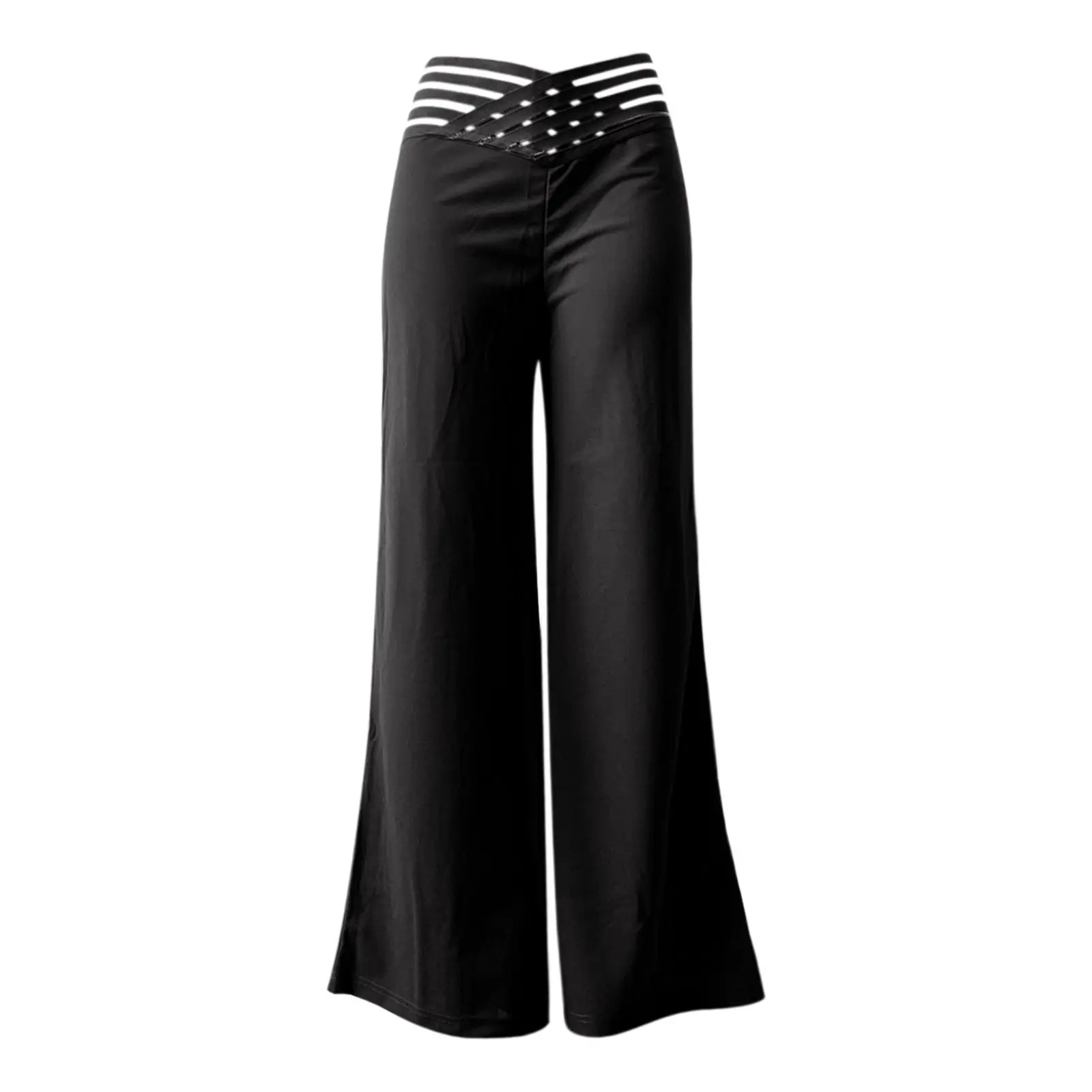 2023 Yellow Wide-leg Trousers for Women — feature 4