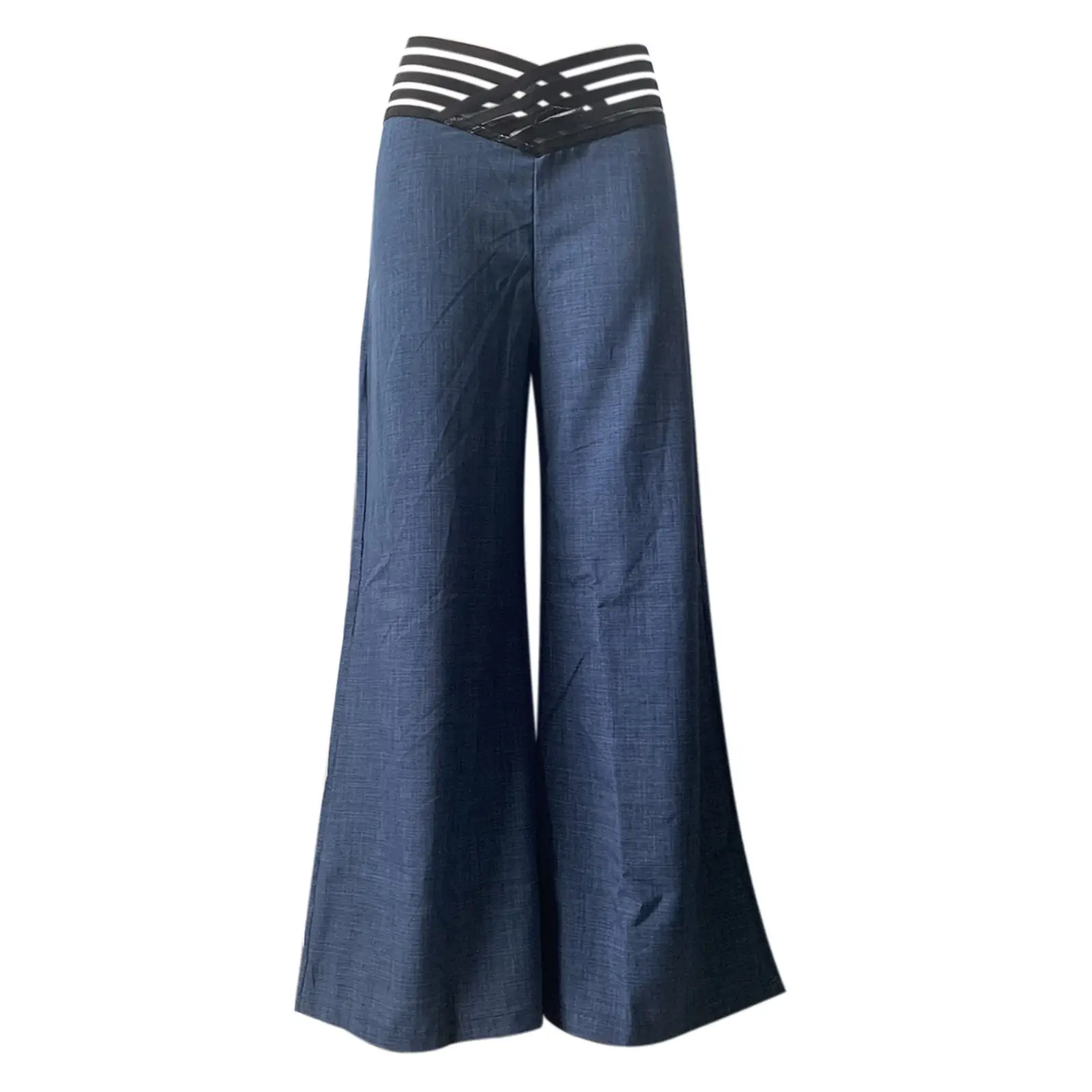 2023 Yellow Wide-leg Trousers for Women — feature 7
