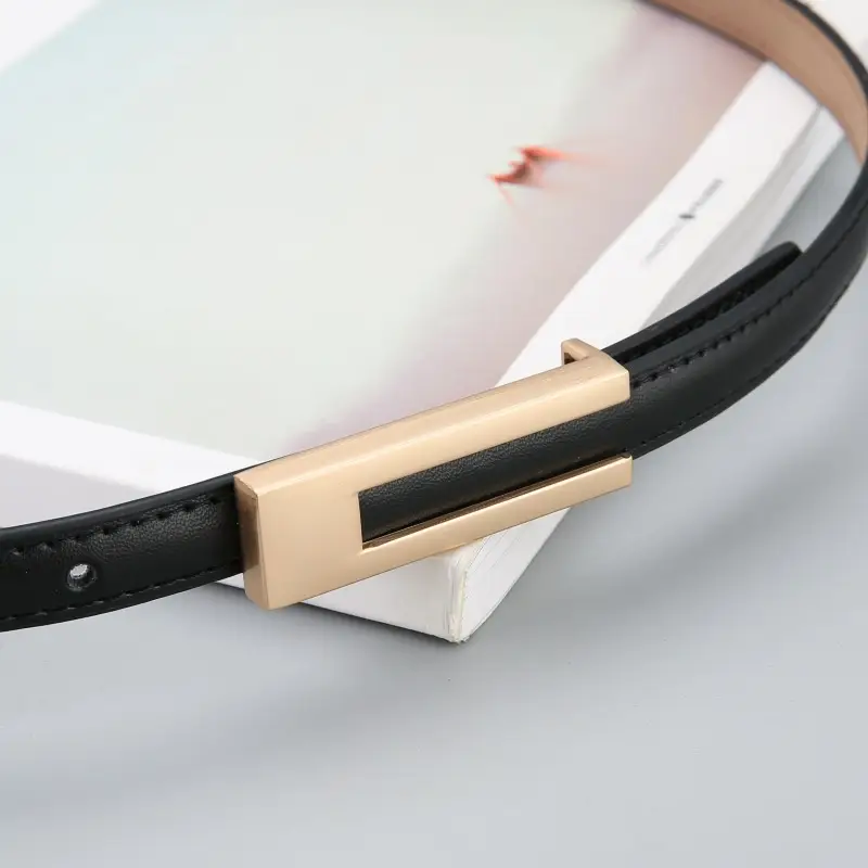 Women Genuine Leather Belt Retro Brown Soft Cowhide - Image 12