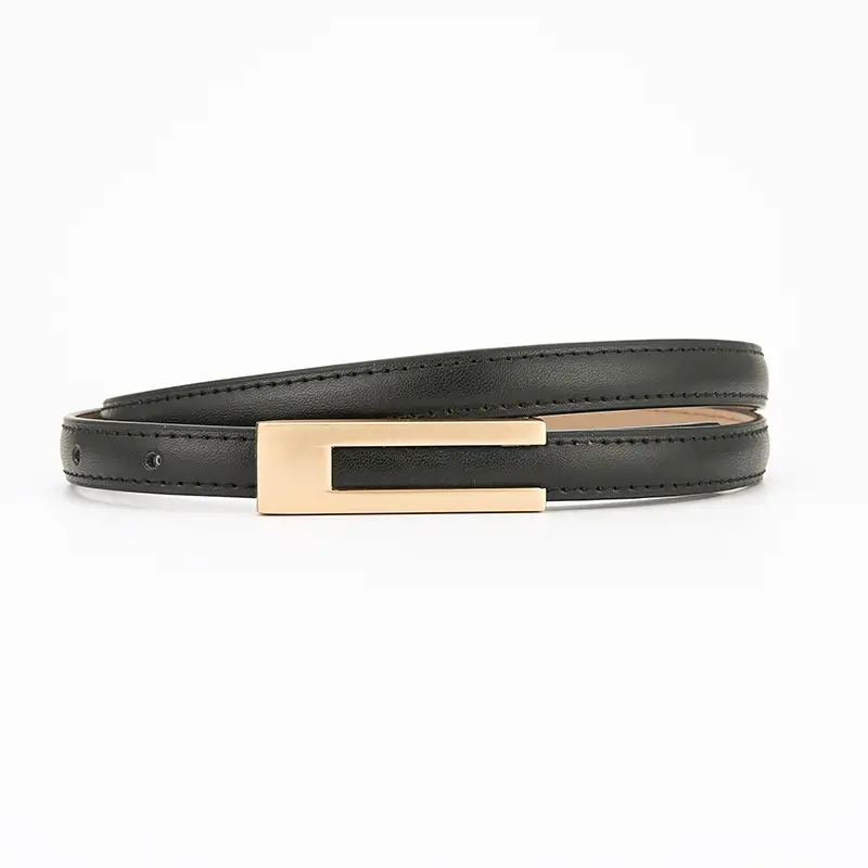 Women Genuine Leather Belt Retro Brown Soft Cowhide