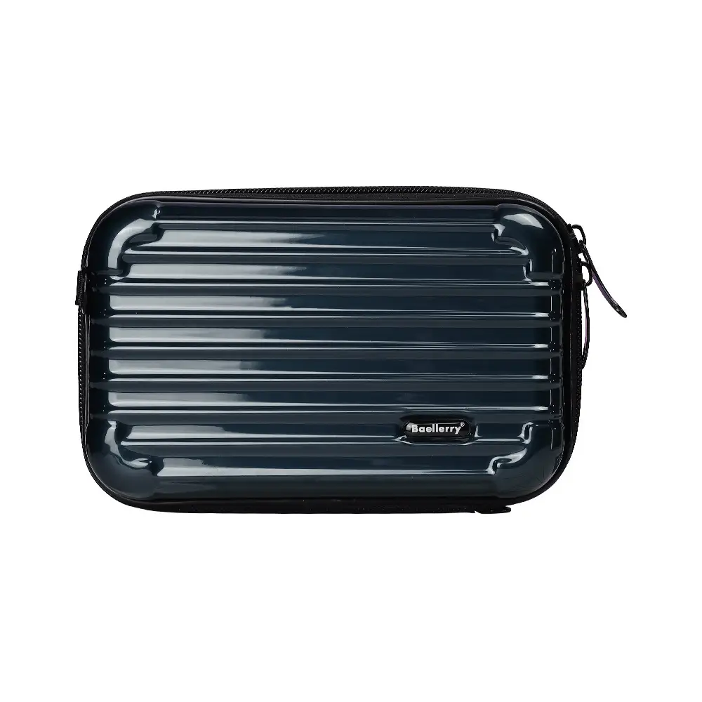 Women's Mini 7 Inch Hard Shell Cosmetic Bag Shoulder Crossbody - Image 2
