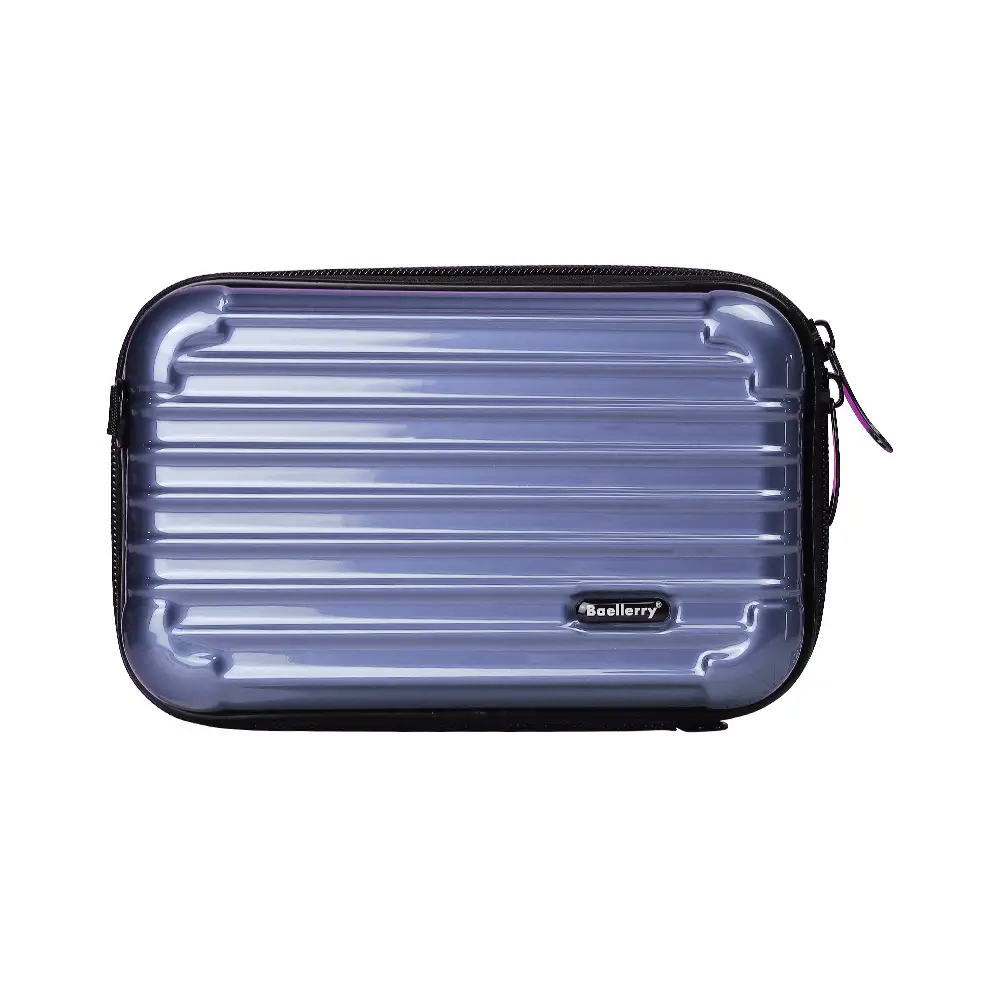 Women's Mini 7 Inch Hard Shell Cosmetic Bag Shoulder Crossbody - Image 5