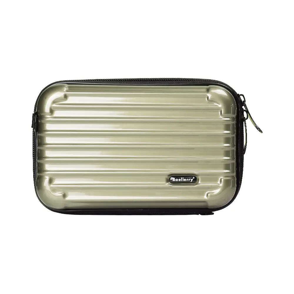 Women's Mini 7 Inch Hard Shell Cosmetic Bag Shoulder Crossbody - Image 7