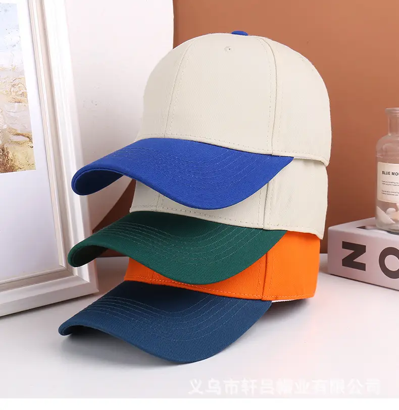 Men Baseball Cap White Blue Travel Sports — feature 46