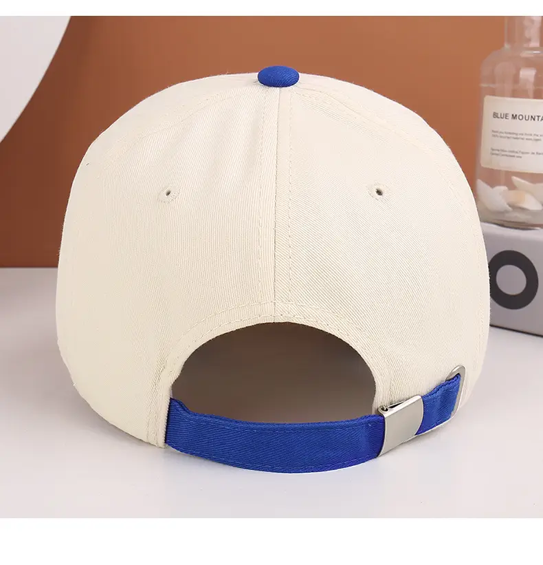 Men Baseball Cap White Blue Travel Sports — feature 52