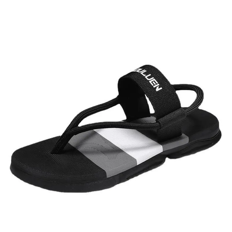 Summer 2023 New Arrival Flip-Flops Men's Trendy Outfit Beach Sandals Non-Slip Deodorant Wear-Resistant Casual Flip-Flops - Image 8