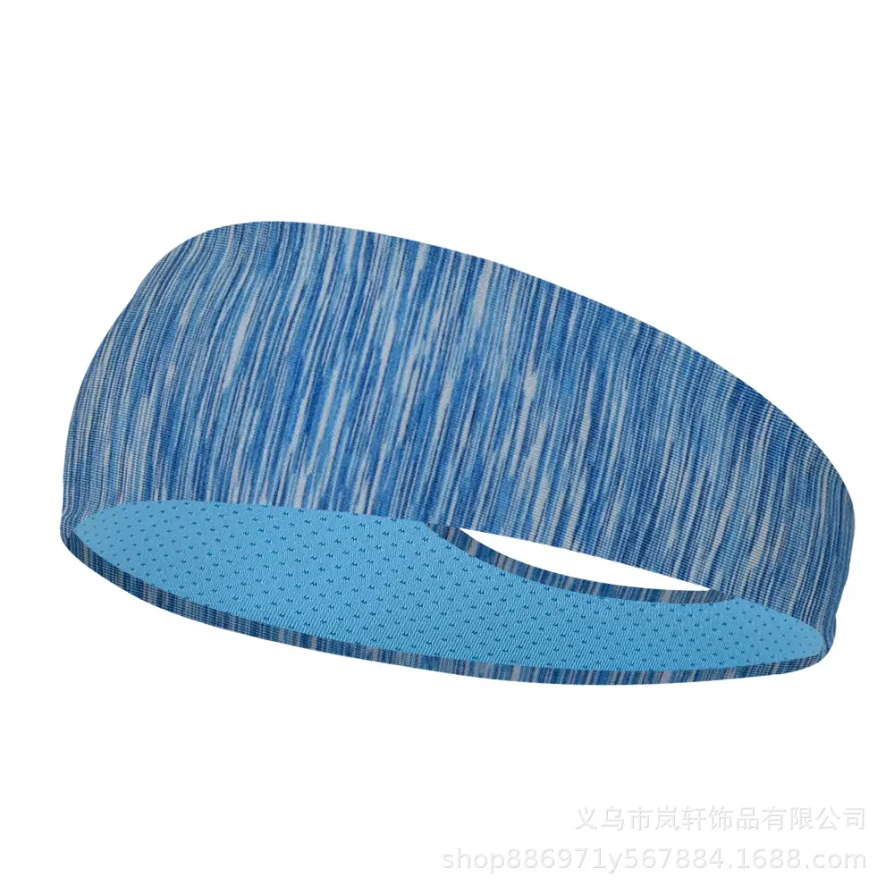 Women's Blue Sweat Absorbing Headscarf for Running Fitness — feature 24