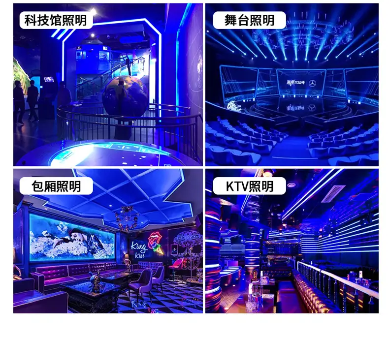 Led Light Strip 220V Living Room Home Ceiling Three-Color Soft Light Strip Outdoor Super Bright Self-Adhesive Light Strip Waterproof Line Light — feature 19