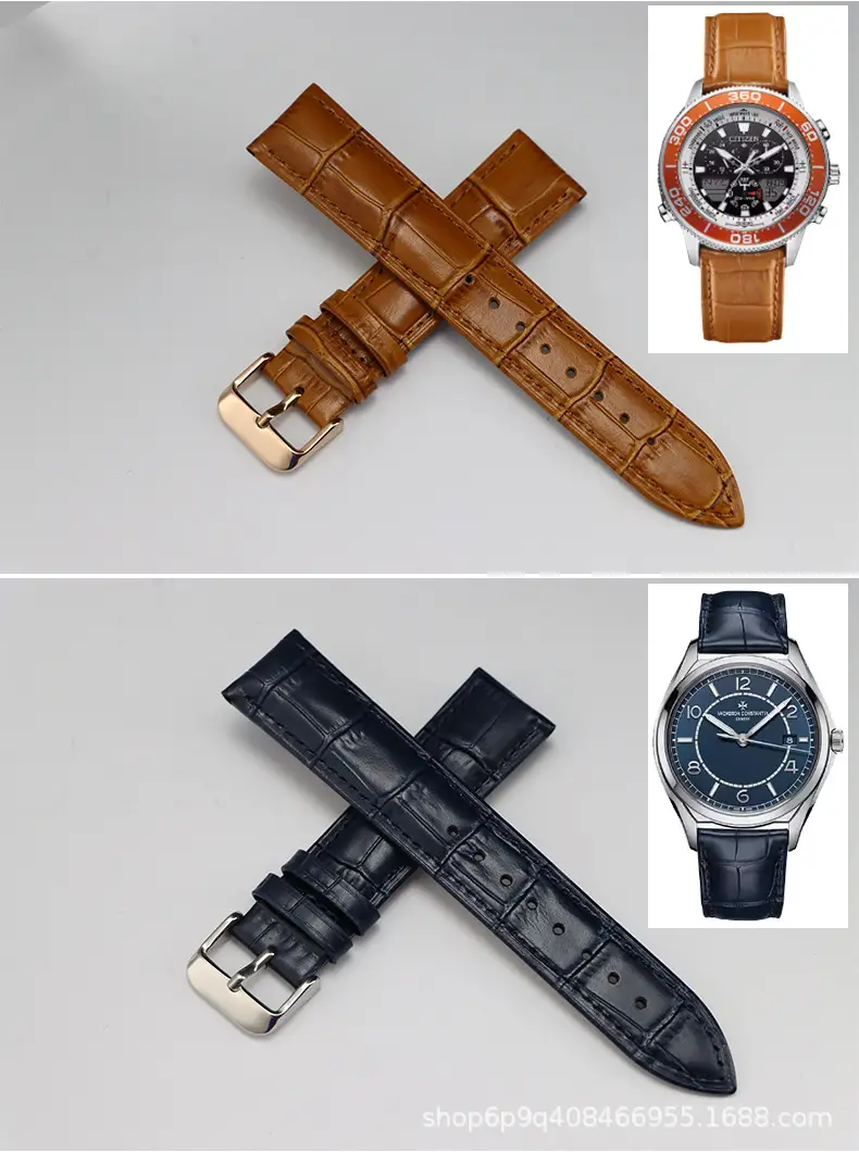 Men Women Leather Watch Brown Buckle 12mm — feature 10