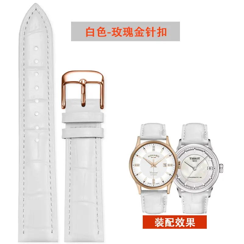 Men Women Leather Watch Brown Buckle 12mm - Image 17