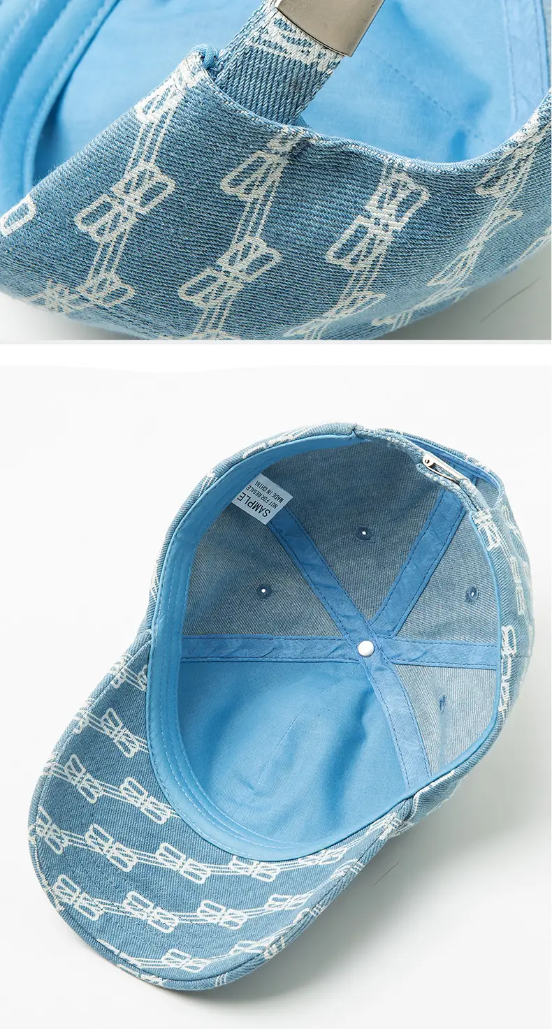 Women Blue Letter Cap Camera Friendly Casual Wear — feature 14