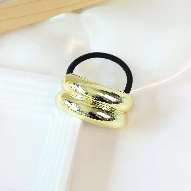 Pearl Headband for Girls Hair Ring Low Pony Tail - Image 13
