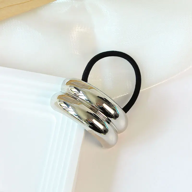 Pearl Headband for Girls Hair Ring Low Pony Tail - Image 27