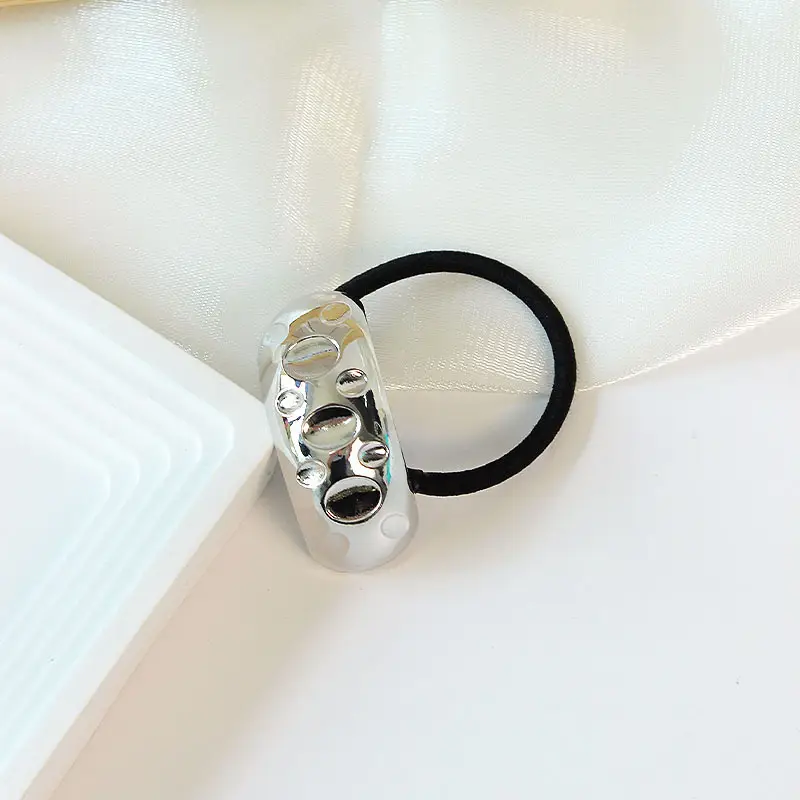 Pearl Headband for Girls Hair Ring Low Pony Tail - Image 28