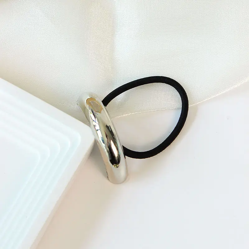 Pearl Headband for Girls Hair Ring Low Pony Tail - Image 35