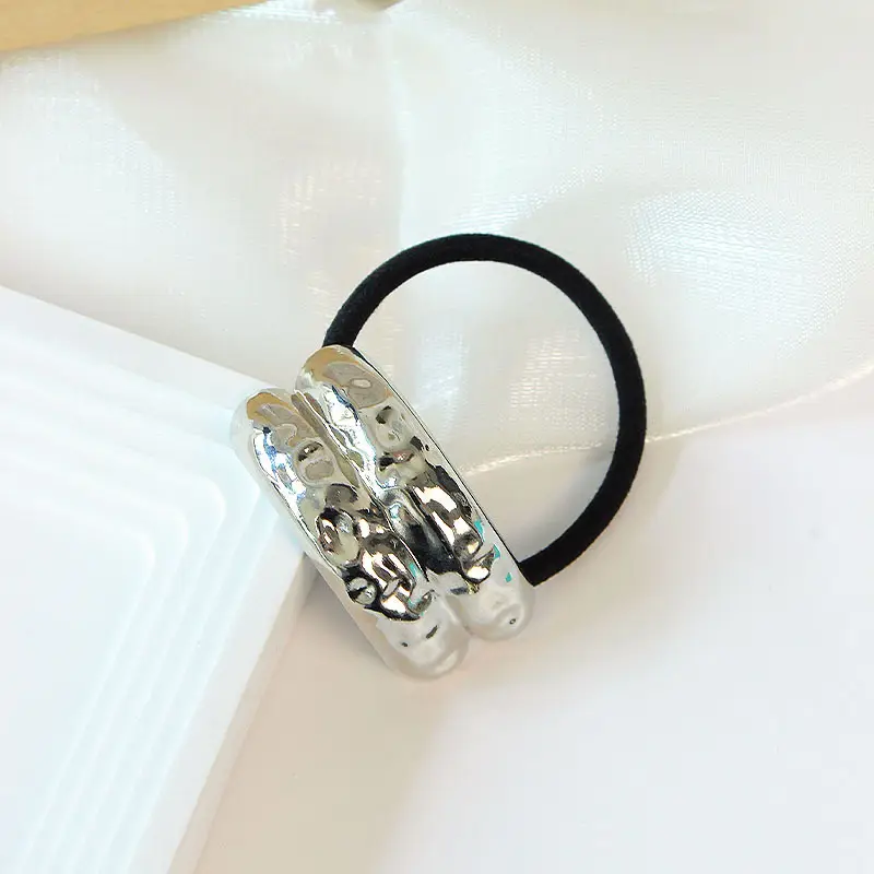 Pearl Headband for Girls Hair Ring Low Pony Tail - Image 36