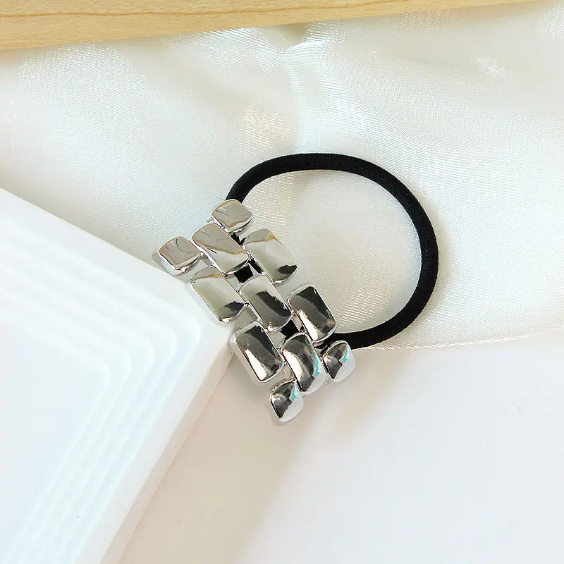 Pearl Headband for Girls Hair Ring Low Pony Tail - Image 39