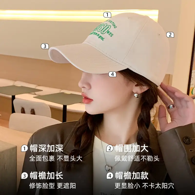 Korean Style 1980s Cap Sunshade Baseball Cap - Image 7