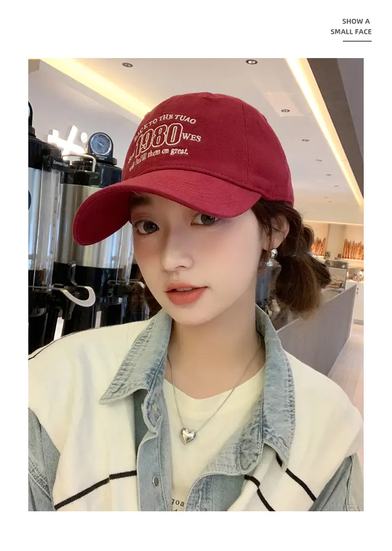 Korean Style 1980s Cap Sunshade Baseball Cap — feature 13
