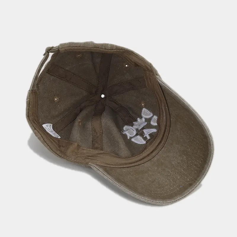 2025 Cross-Border New Dog Dad Embroidered Baseball Cap Men's Pure Cotton Washed — feature 20