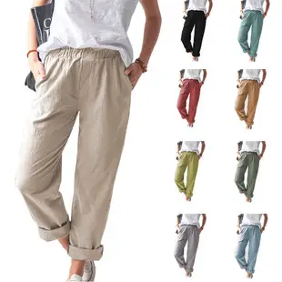 Women Wide Leg Pants Brown Belted Plus Size — feature 9