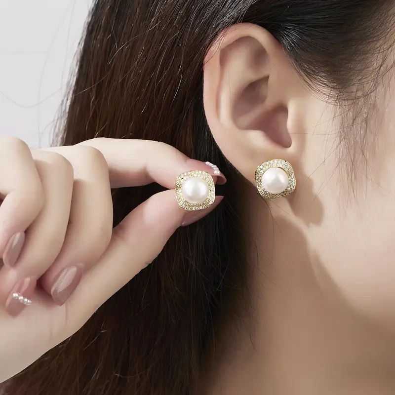 2025 Korean Style Pearl Earrings for Women